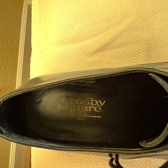 Crosby Square Stevens Black 9.5 Modern Derby Shoe - Picture 2 of 4